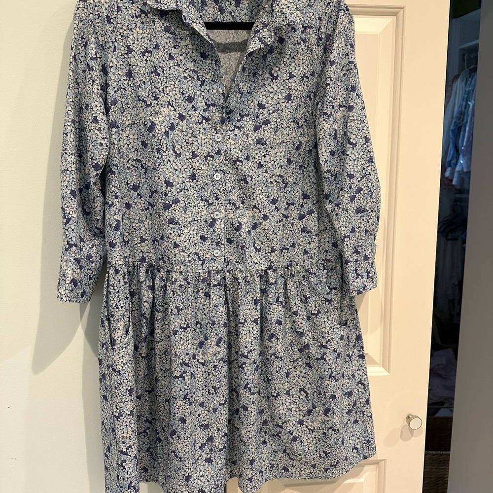 Tuckernuck Floral Blue Shirt - Picture 3 of 8